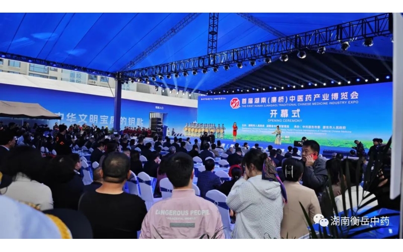 衡岳中药参加首届湖南廉桥中医药产业博览会
